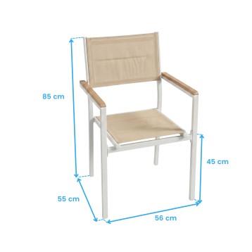 silla mallorca beige cotas