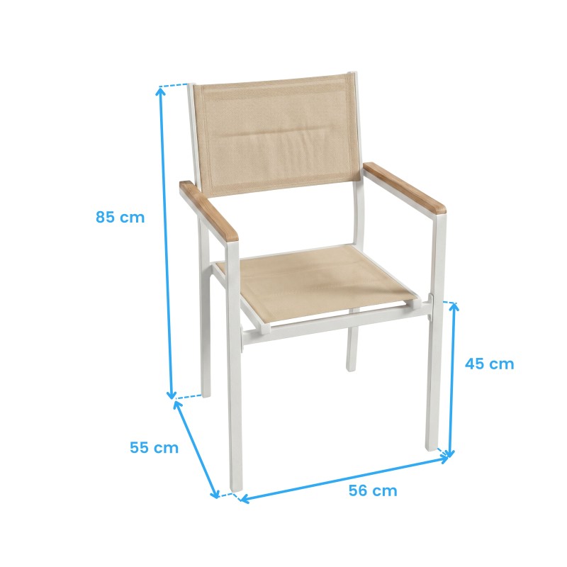 silla mallorca beige cotas