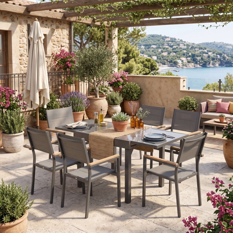 pack mesa con sillas extensible ambiente