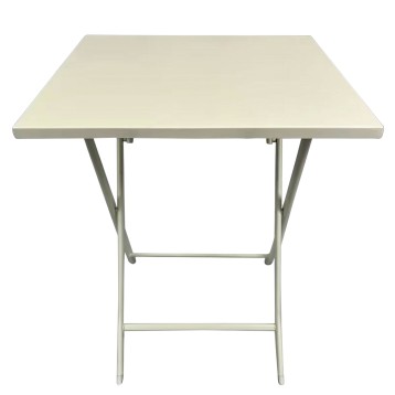 mesa exterior cuadrada beige 1
