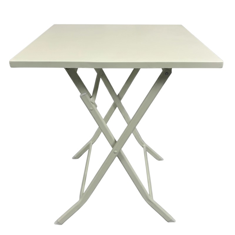mesa exterior cuadrada beige 2