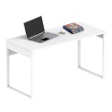 Mesa Escritorio Estudio Oficina Color Blanco Nexus 135 cm