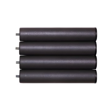 Set de 4 cilindros de mecanismo reclinable en color gris oscuro con tornillos de fijación lateral