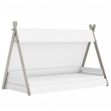 Cama infantil Totem diseño tienda india con somier medida 90x200 cm
