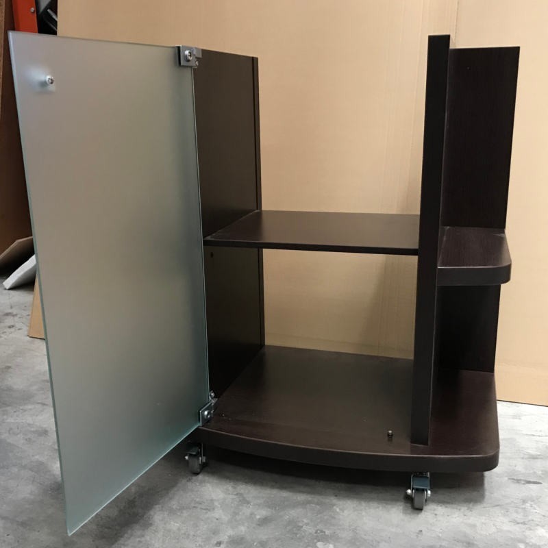 Mueble Baño Bajo Lavabo Color Wengué 65x75x42cm - Miroytengo.es