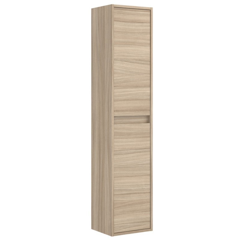 Columna suspendida de baño Dakota 2 puertas color Nature 140x30x26 cm Columna suspendida de baño Dakota 2 puertas color Nature 140x30x26 cm