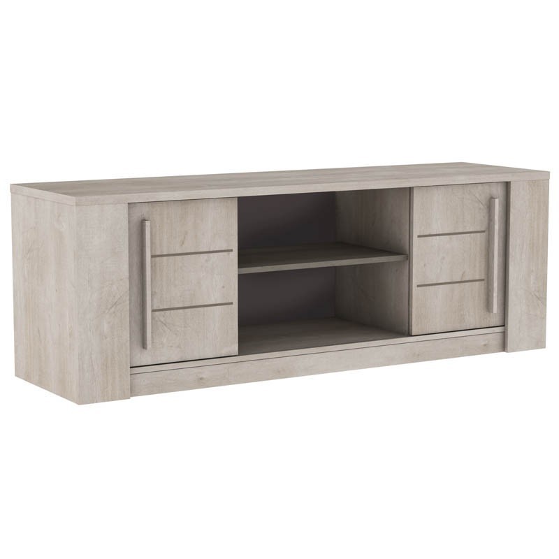 Mesa TV salón Antibes 2 puertas correderas Mesa TV salón Antibes 2 puertas correderas