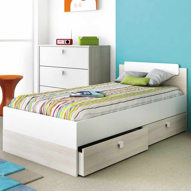 Cama Game Juvenil 4 Cajones con Ruedas - Miroytengo.es