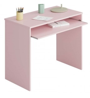 Mesa escritorio juvenil color rosa 90x54x70 cm