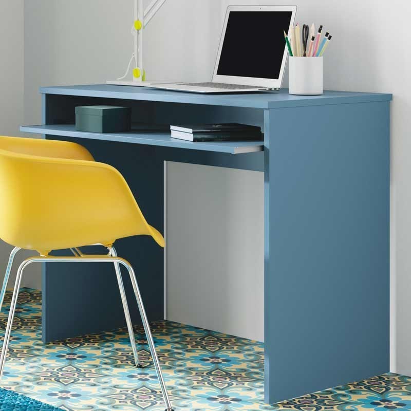 Escritorio Juvenil I-Joy Azul Estudio Habitación Mueble 90x54x79 cm