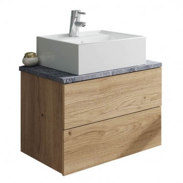 Mueble baño moderno Marble con lavabo cerámica 60x45