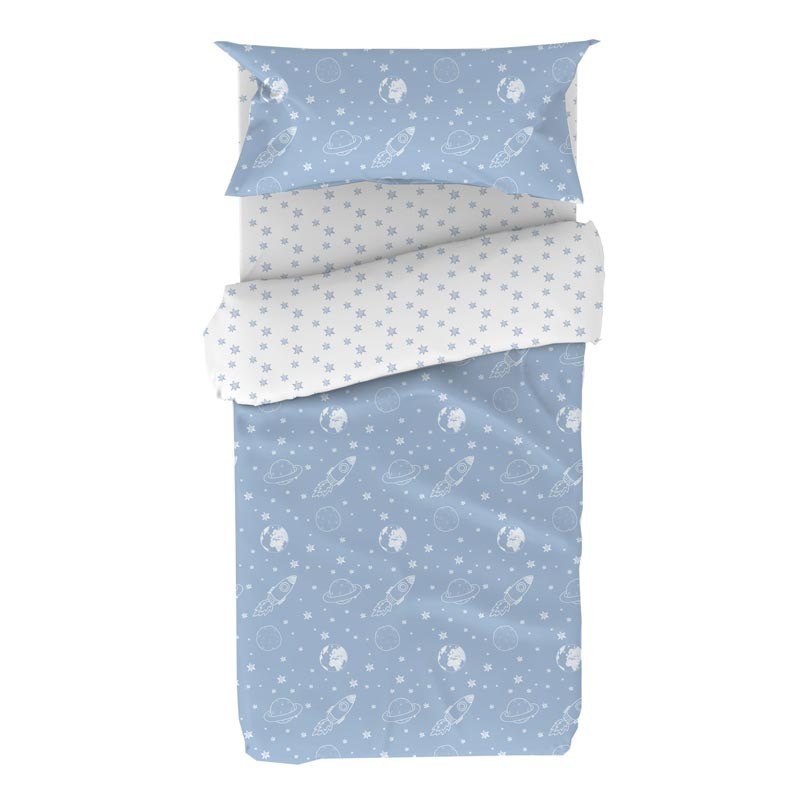 Funda nordica infantil Espacio cama 90x190 Funda nordica infantil Espacio cama 90x190